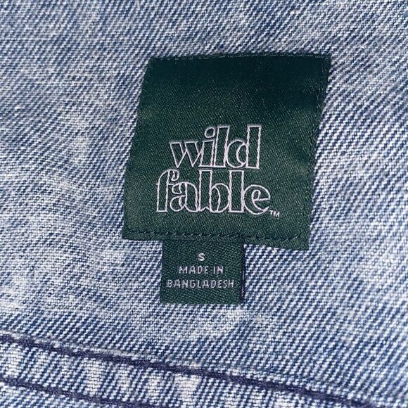 NWOT! “wild fable” Jean Jacket! - Picture 7 of 8